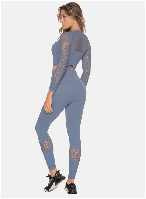 Leggins Deportivo Sin Costuras Babalú® Azul Unitalla 109913